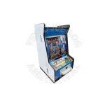 Maquina guerreros magicos II medio mueble triple pino