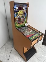 Maquina de Pinball 9 bolas aglomerada naranja #3
